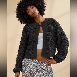 Aerie Charcoal Chelsea  Jacket